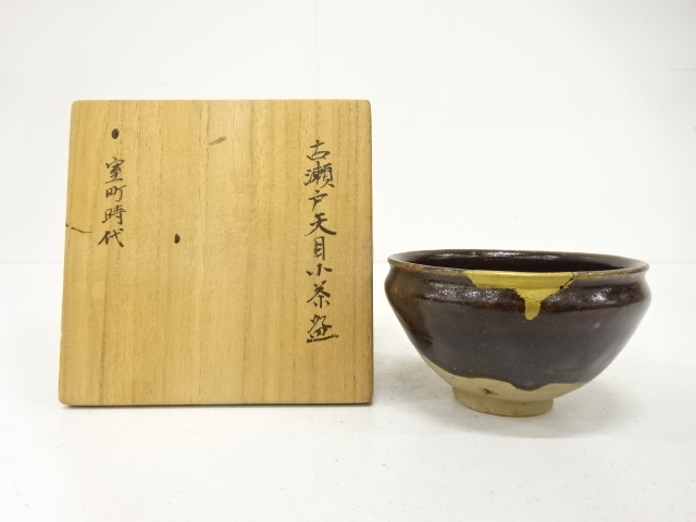 JAPANESE TEA CEREMONY / KOSETO TENMOKU TEA CHAWAN
